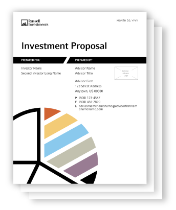 Investment Proposal Tool abstract imagery